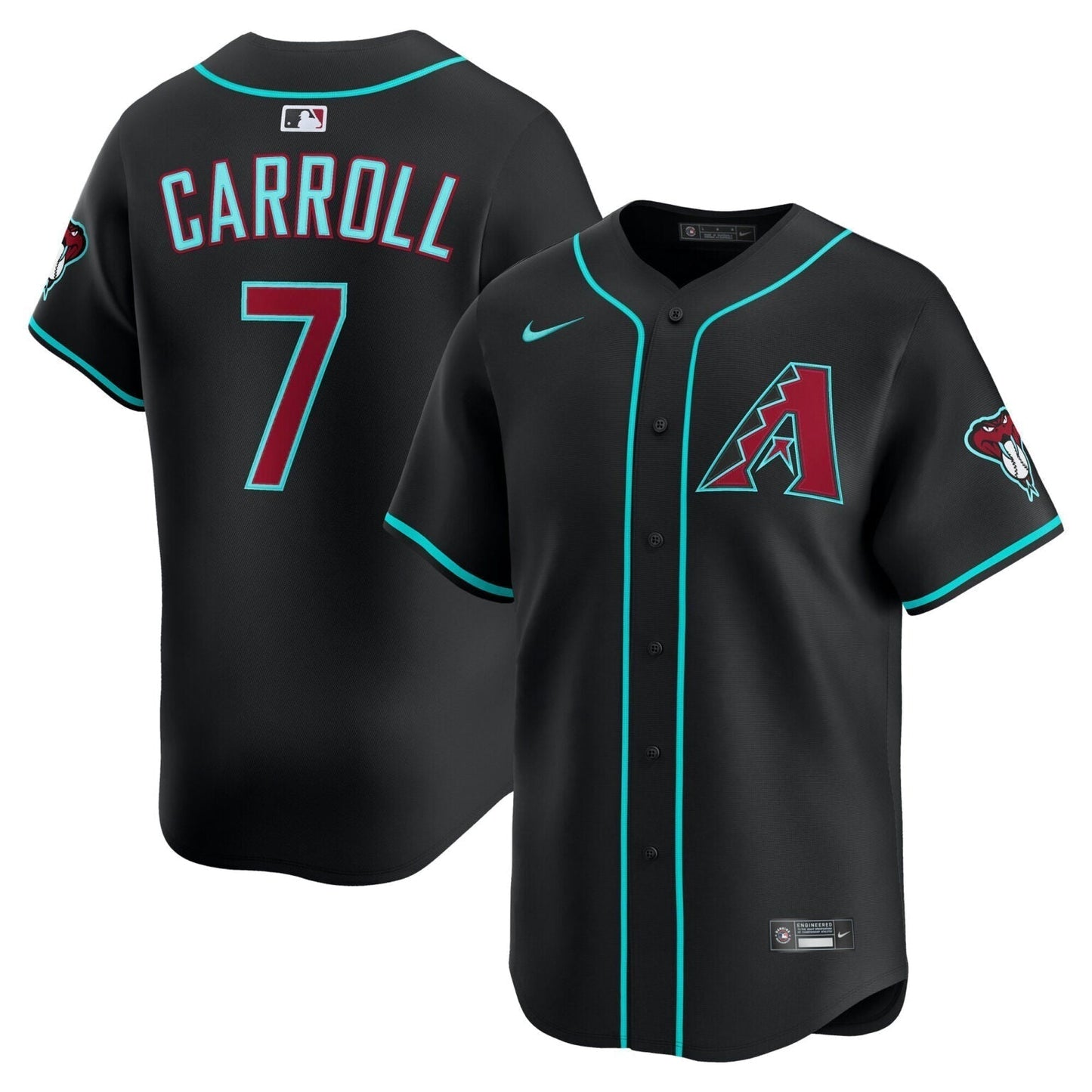 Corbin Carroll Arizona Diamondbacks Alternate Limited Jersey  Black