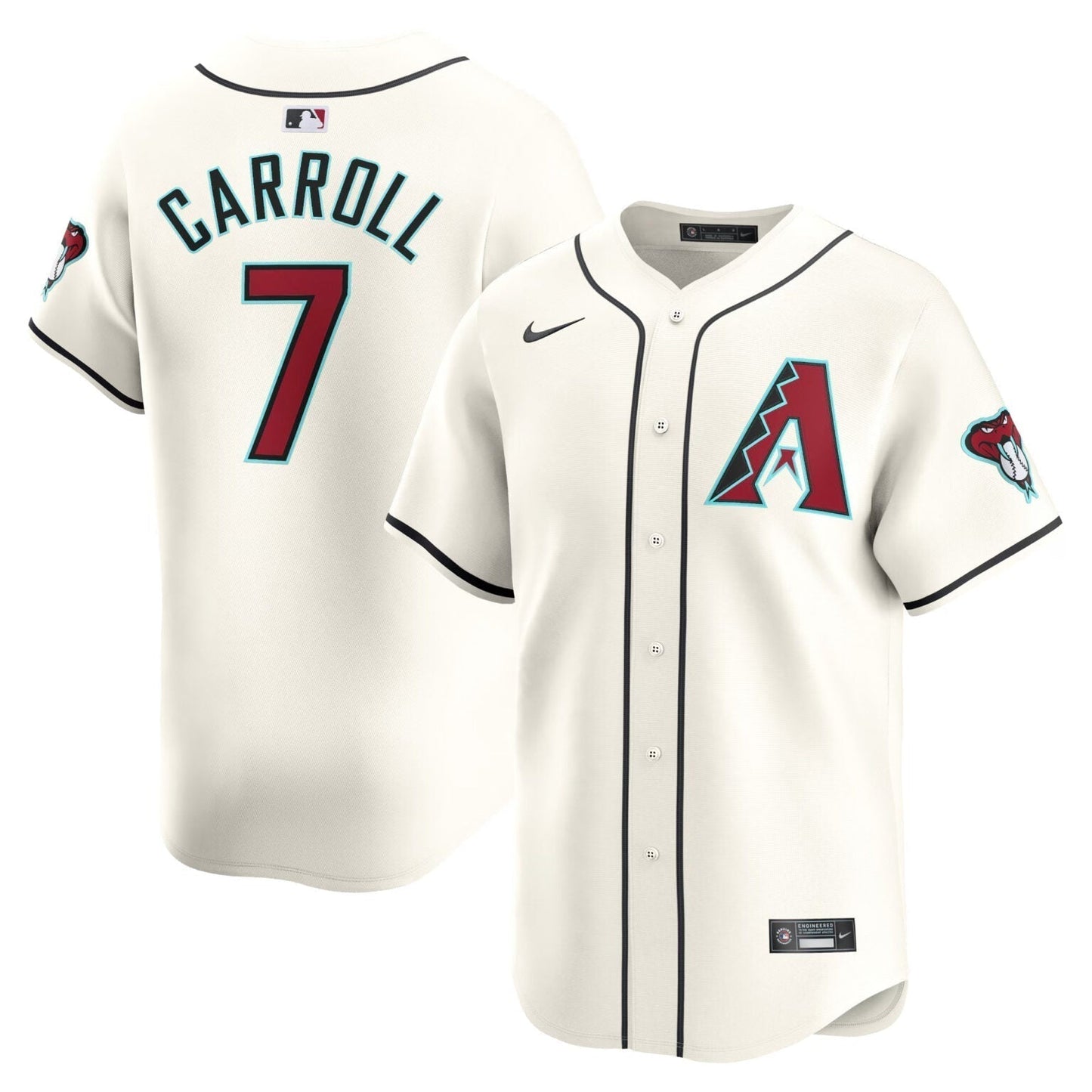 Corbin Carroll Arizona Diamondbacks Home Limited Jersey  Cream