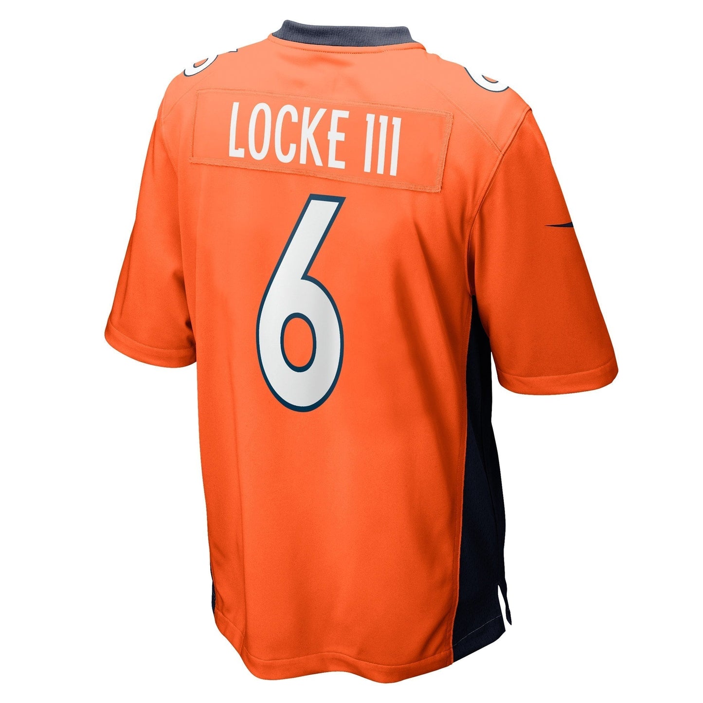 P.J. Locke Denver Broncos  Game   Jersey - Orange