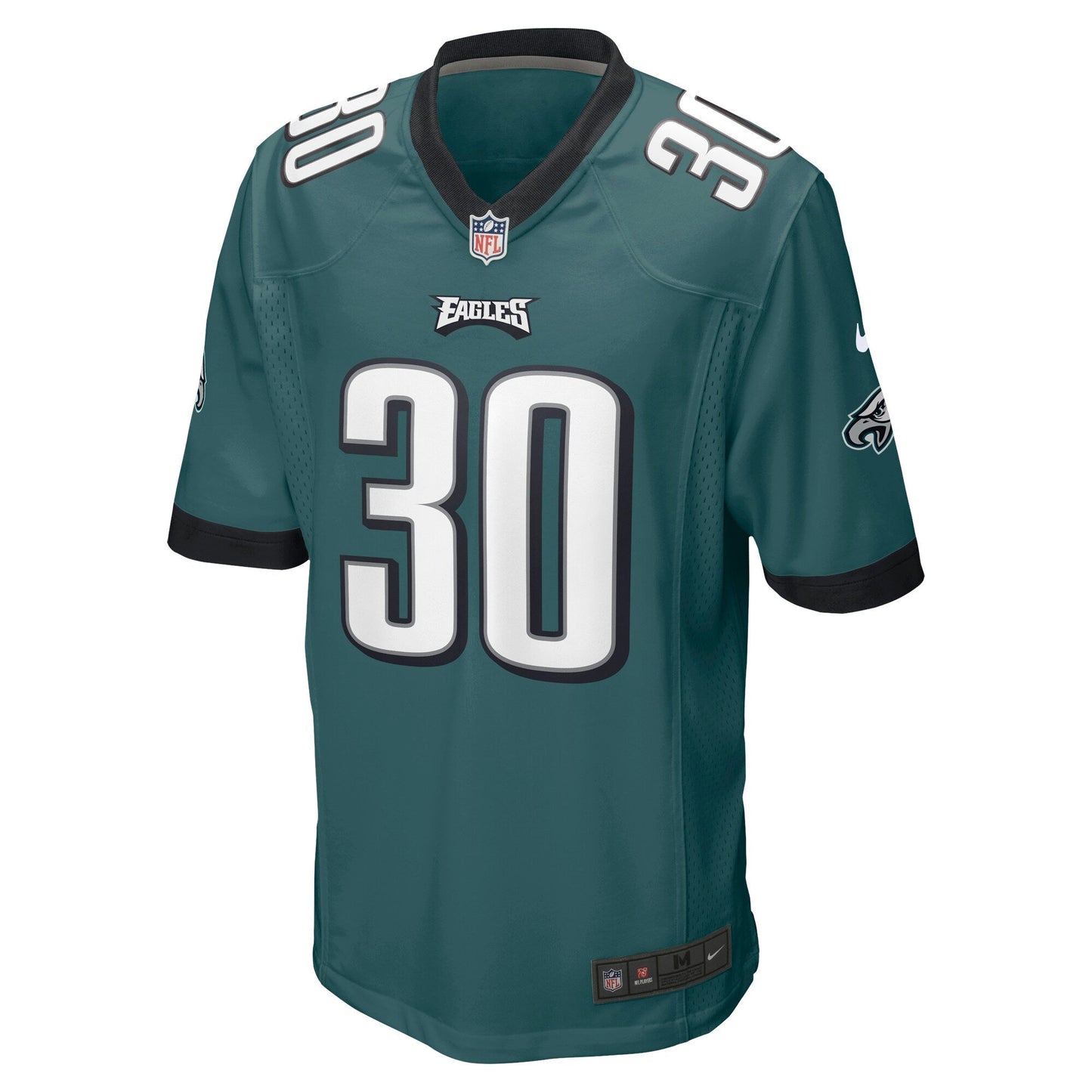 Justin Evans Philadelphia Eagles  Game   Jersey - Midnight Green