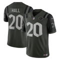 Men's New York Jets Breece Hall #20 Gotham Green 2025 Rivalries Collection Game Jersey