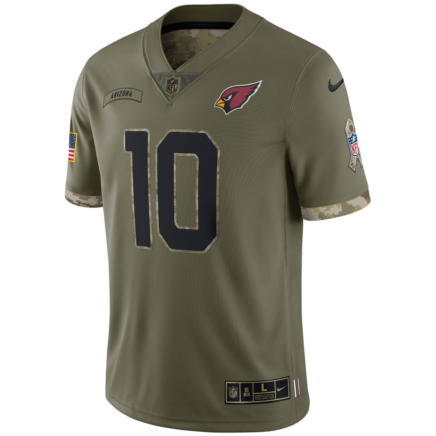 DeAndre Hopkins Arizona Cardinals  Salute To Service Limited Jersey - Olive