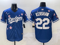 Men's Los Angeles Dodgers Clayton Kershaw Royal Player Jersey
