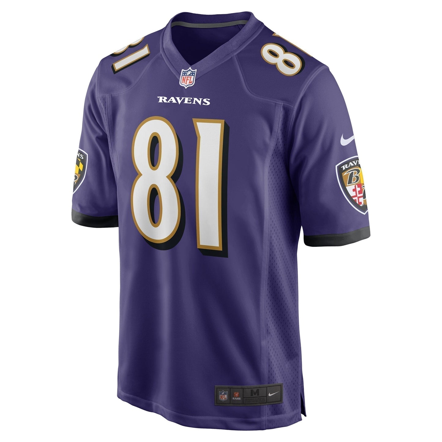 Devontez Walker Baltimore Ravens  Team Game Jersey -  Purple