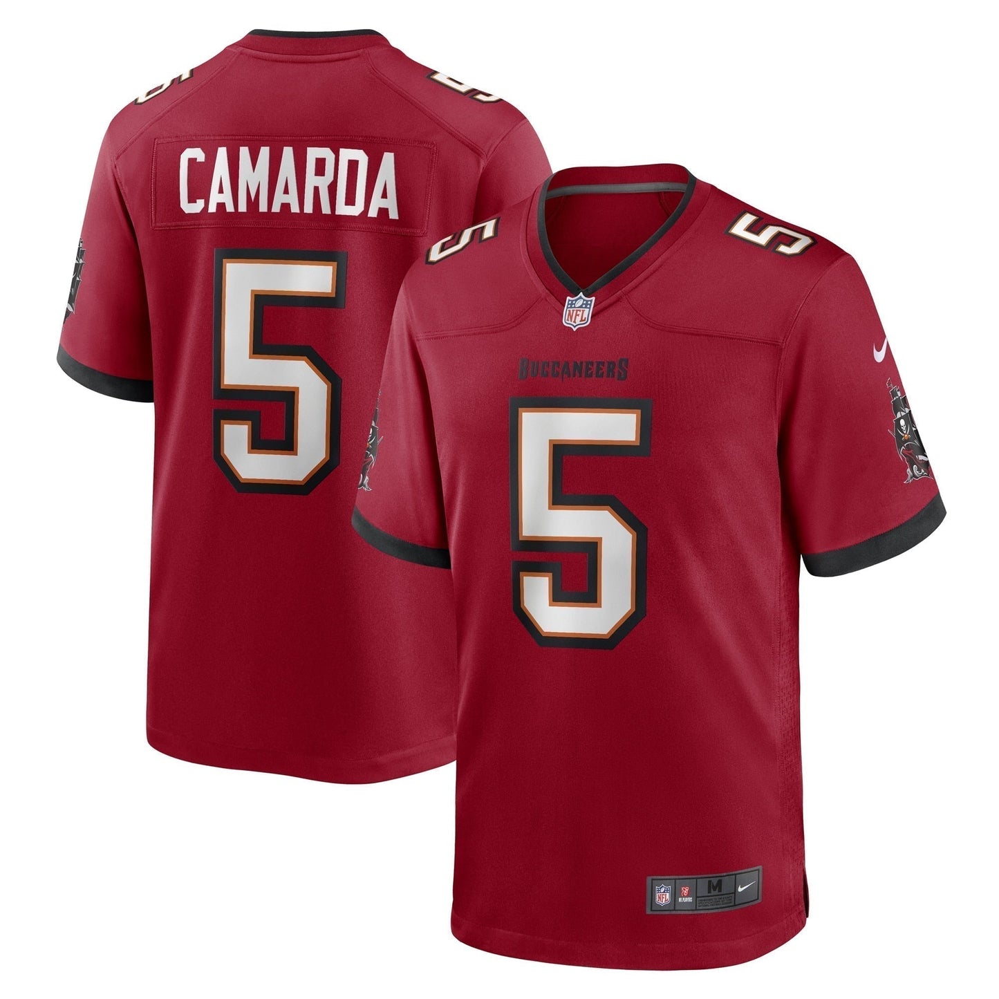 Jake Camarda Tampa Bay Buccaneers  Game   Jersey - Red