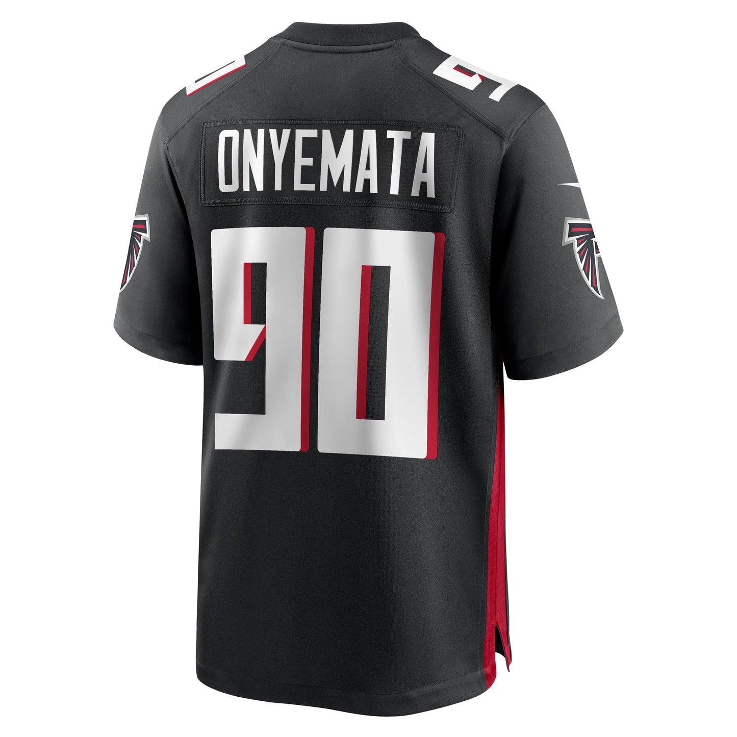 David Onyemata Atlanta Falcons  Game   Jersey - Black