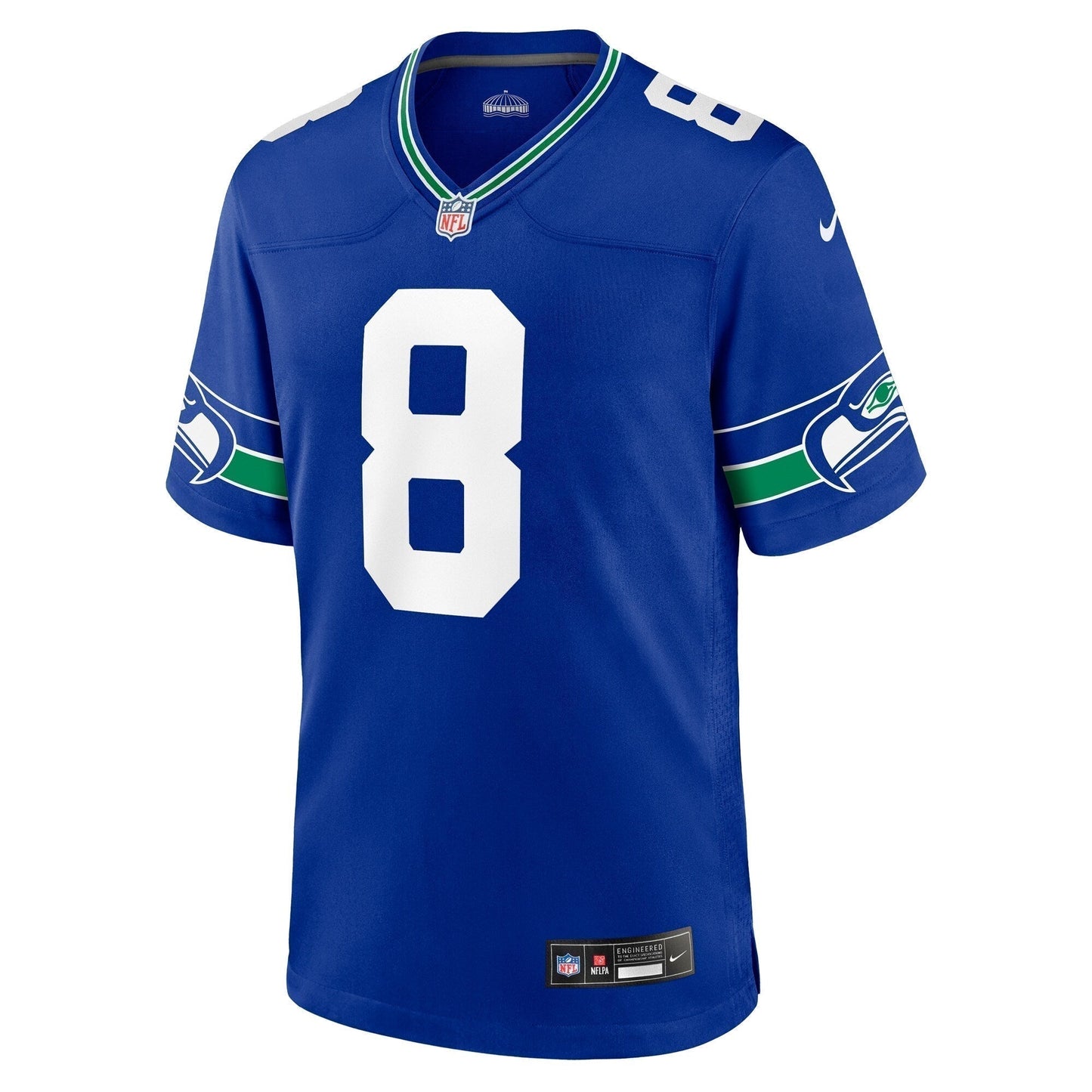 Coby Bryant Seattle Seahawks  Throwback   Game Jersey - Royal