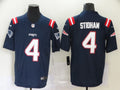 Men's New England Patriots Jarrett Stidham Navy Game Jersey