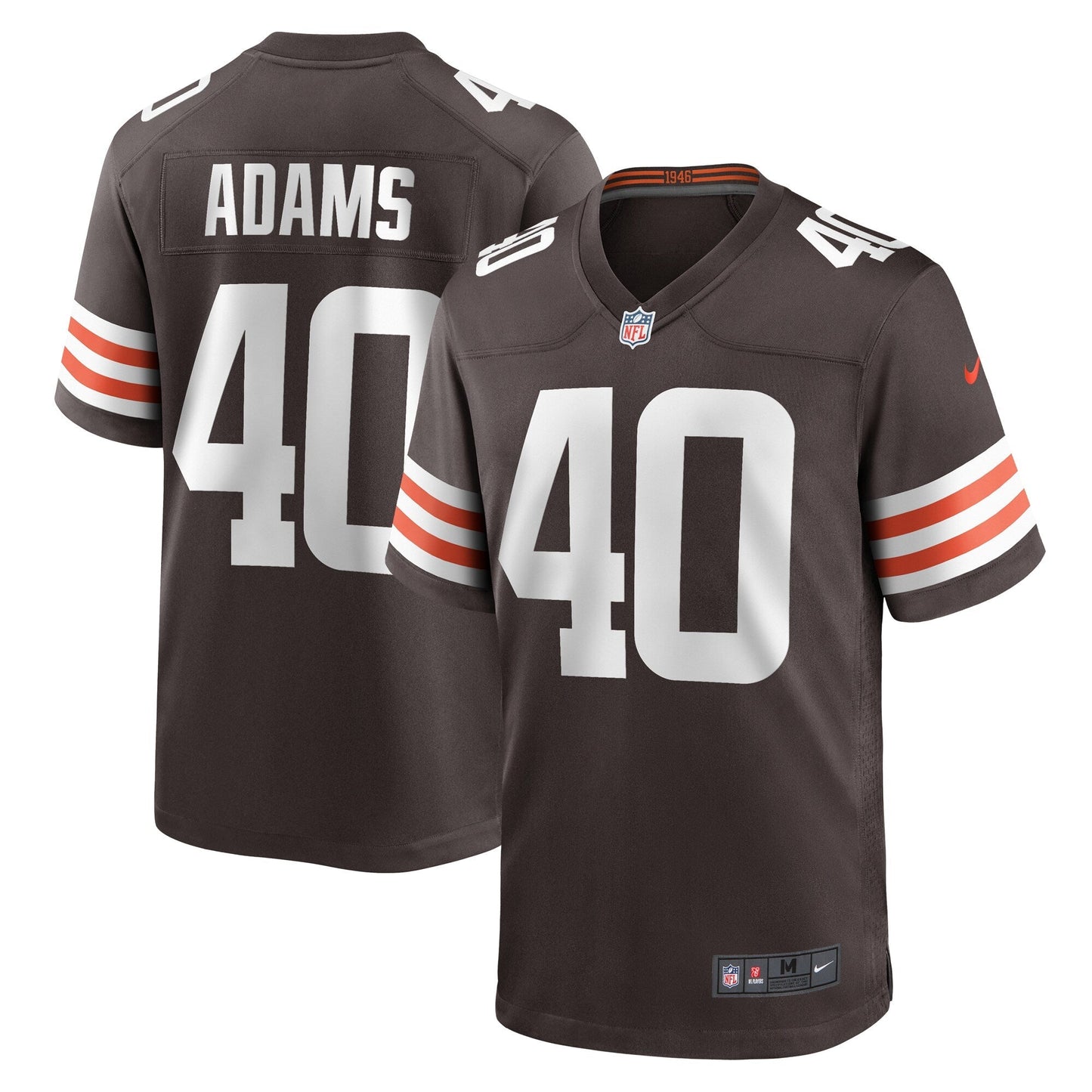 Matthew Adams Cleveland Browns  Game   Jersey - Brown