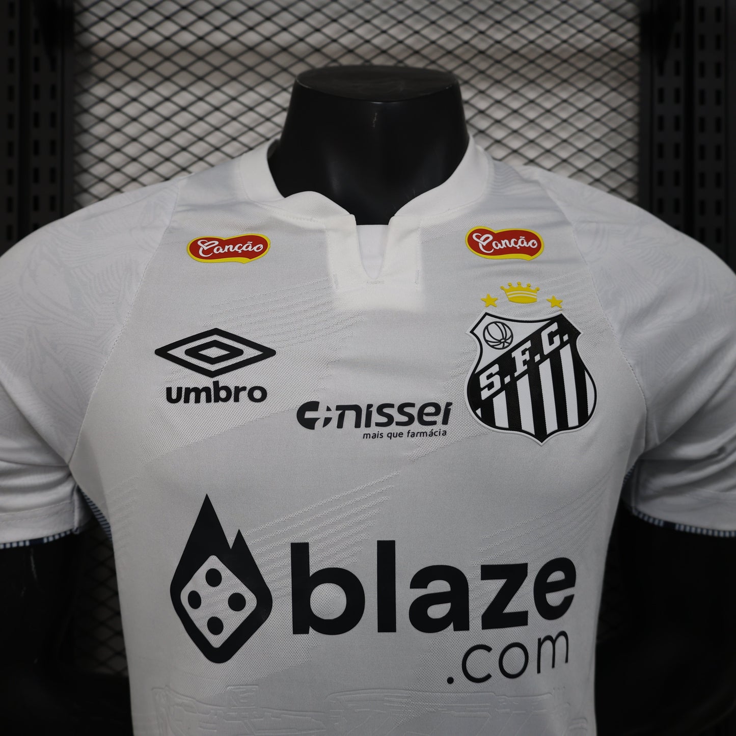 2026 Santos White Advertisement Version Player Jersey