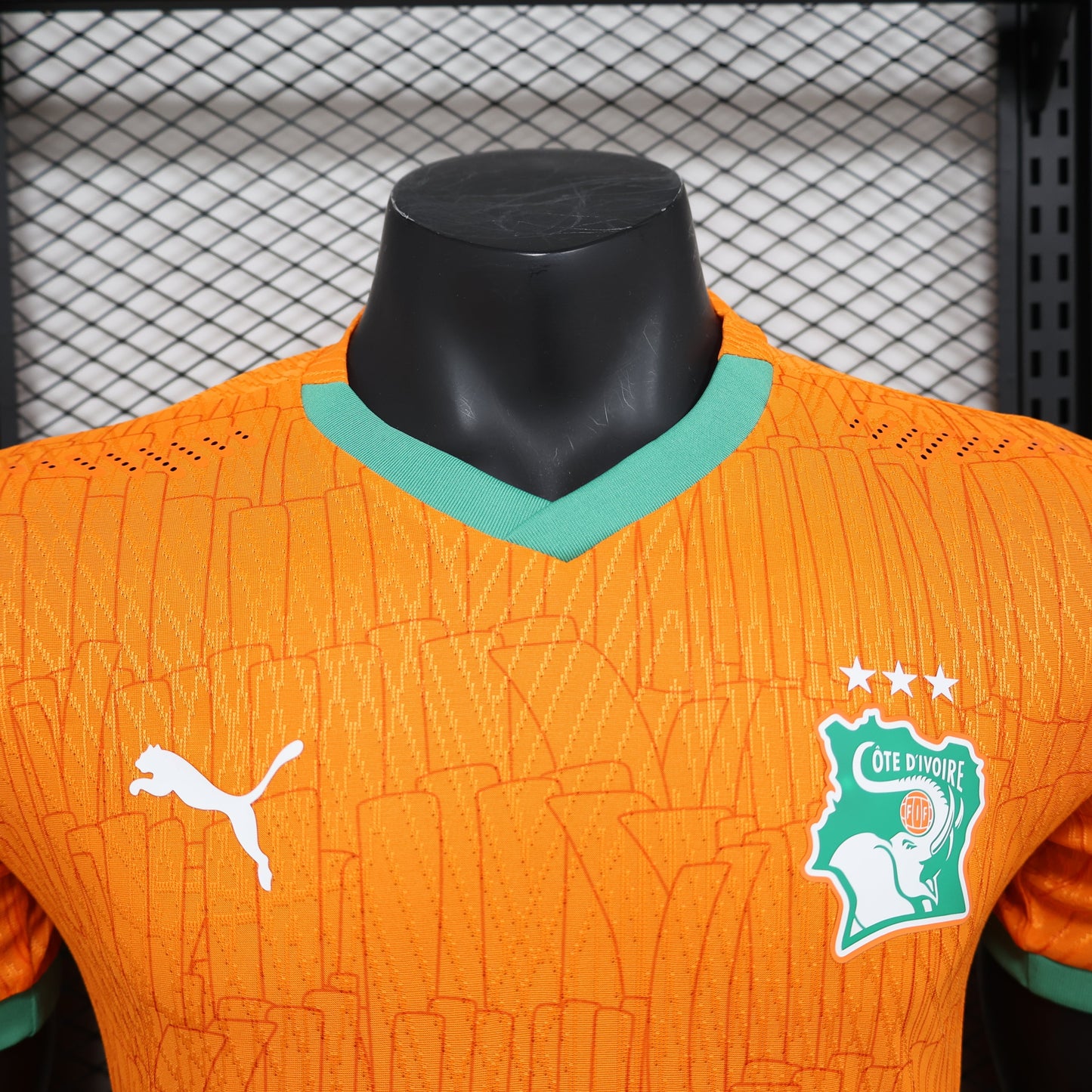 2026 Perforated Ivory Coast Home Player Version Jersey