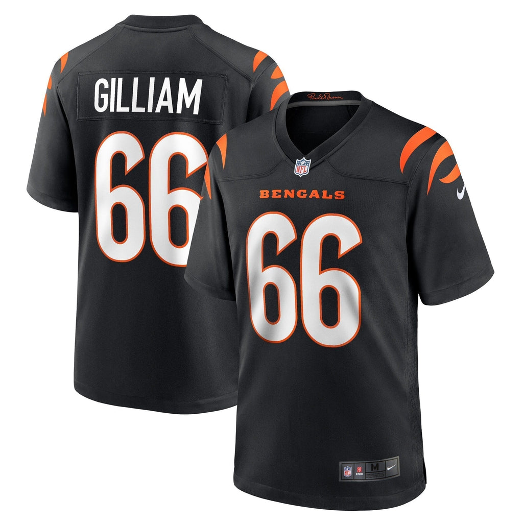 Nate Gilliam Cincinnati Bengals  Game   Jersey - Black