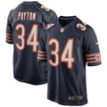 Walter Payton Chicago Bears  Game Retired   Jersey - Navy