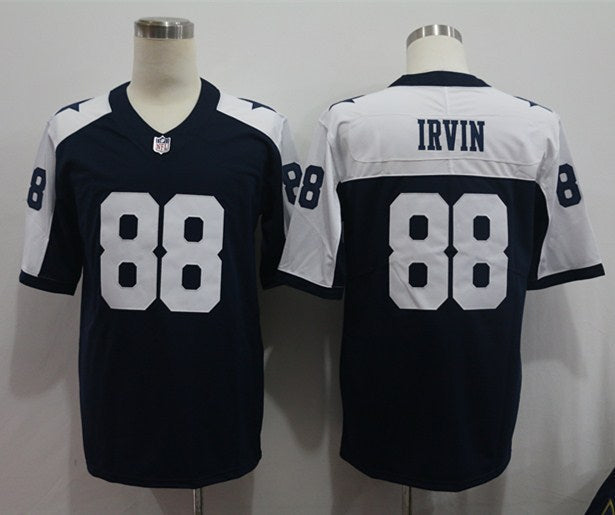 Men's Dallas Cowboys Michael Irvin Navy Alternate Fashion Game Jersey