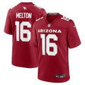 Max Melton Arizona Cardinals  Team Game Jersey -  Cardinal