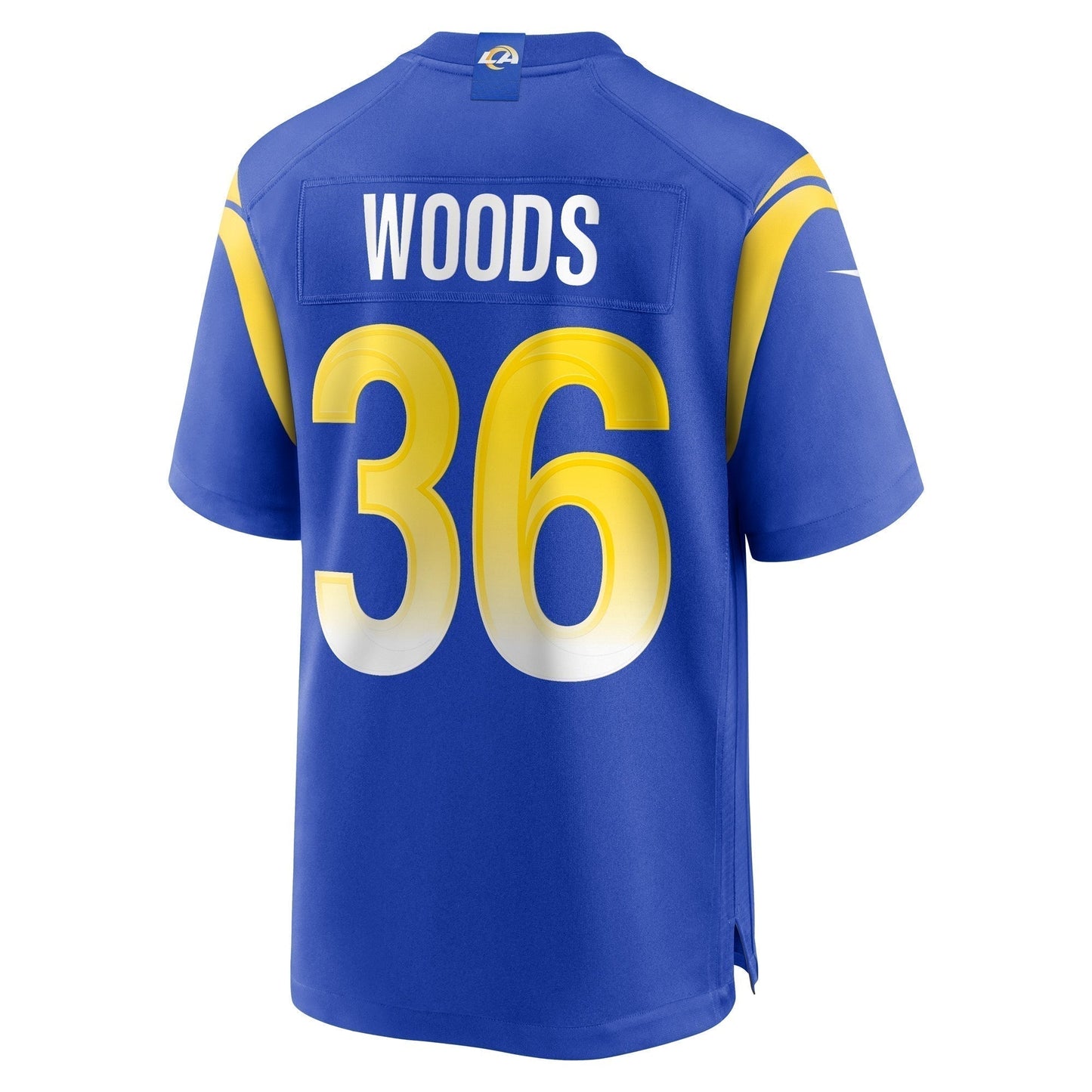 Charles Woods Los Angeles Rams  Game Jersey -  Royal