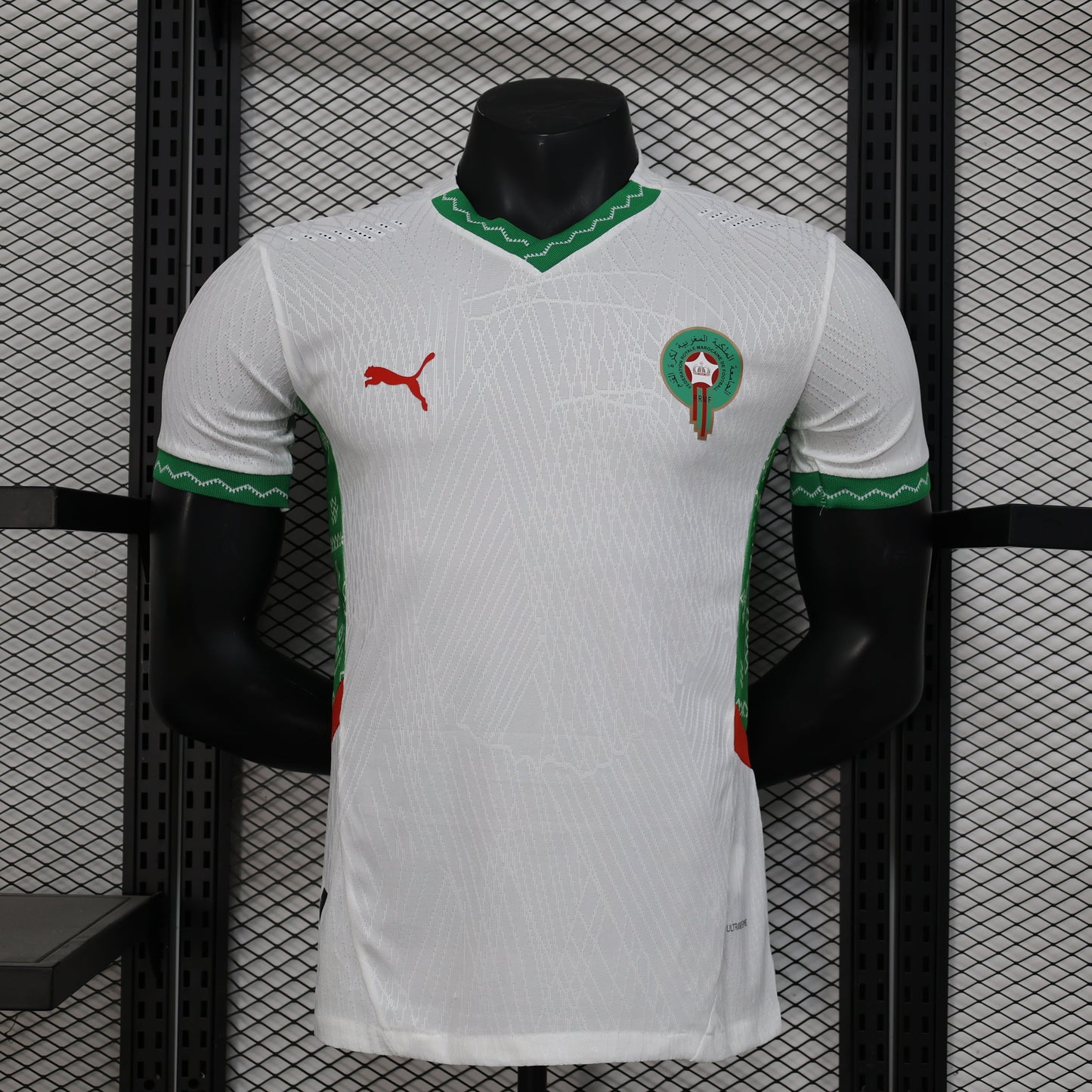 2026 Perforated Morocco Away Player Jersey