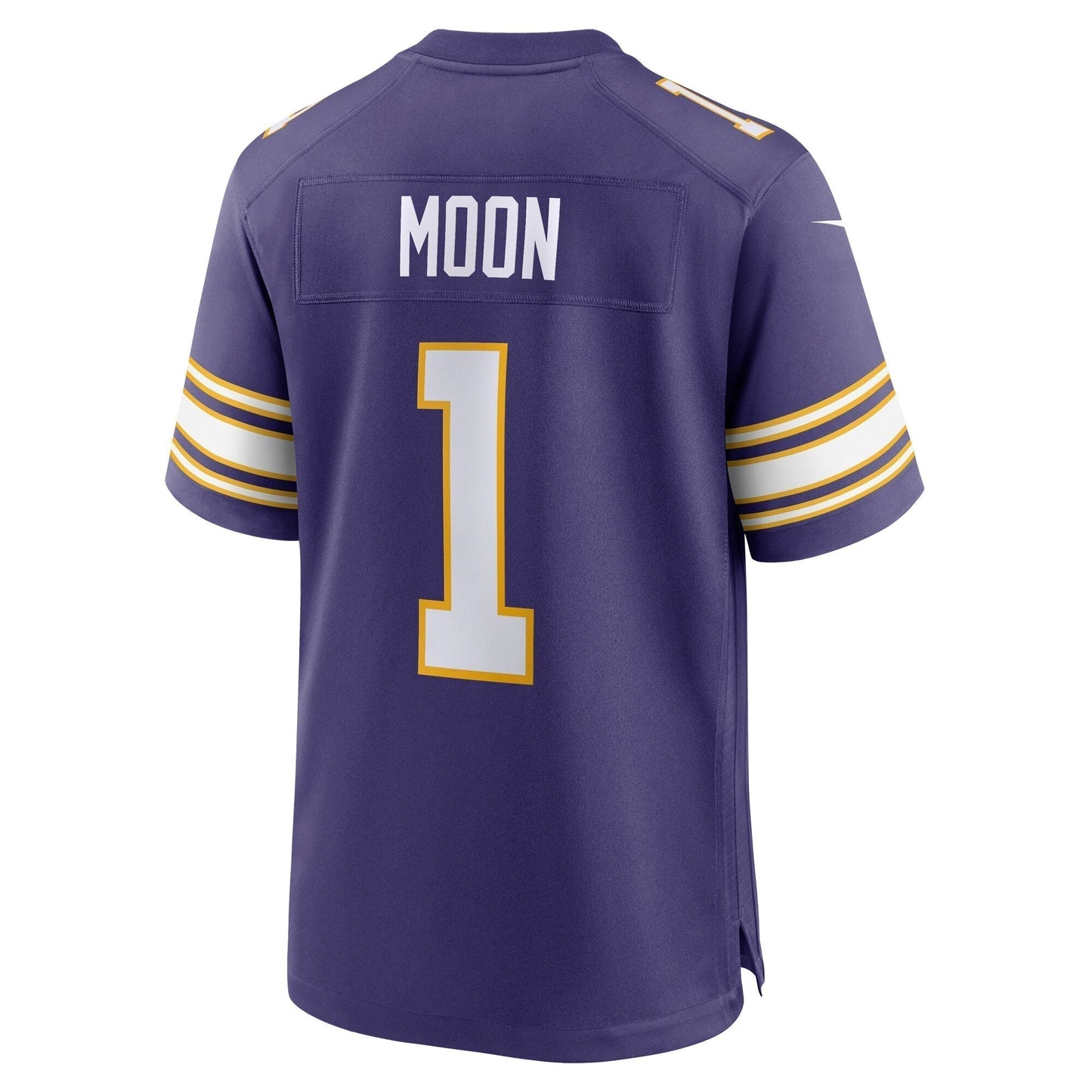 Warren Moon Minnesota Vikings  Classic Retired   Game Jersey - Purple