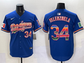 Men's Los Angeles Dodgers Fernando Valenzuela Royal Player Jersey
