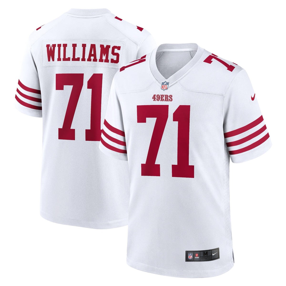 Trent Williams San Francisco 49ers    Game Jersey - White