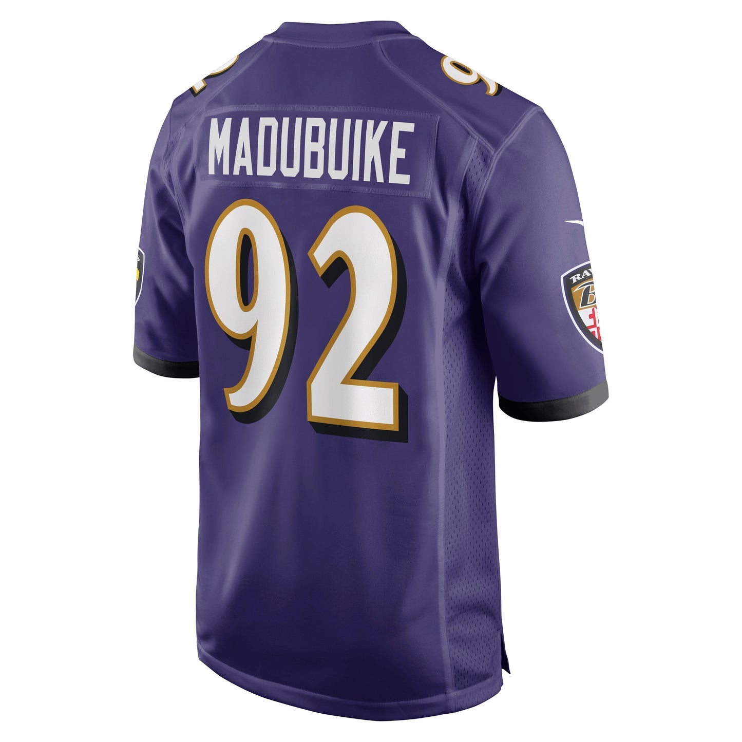 Justin Madubuike Baltimore Ravens  Game   Jersey - Purple