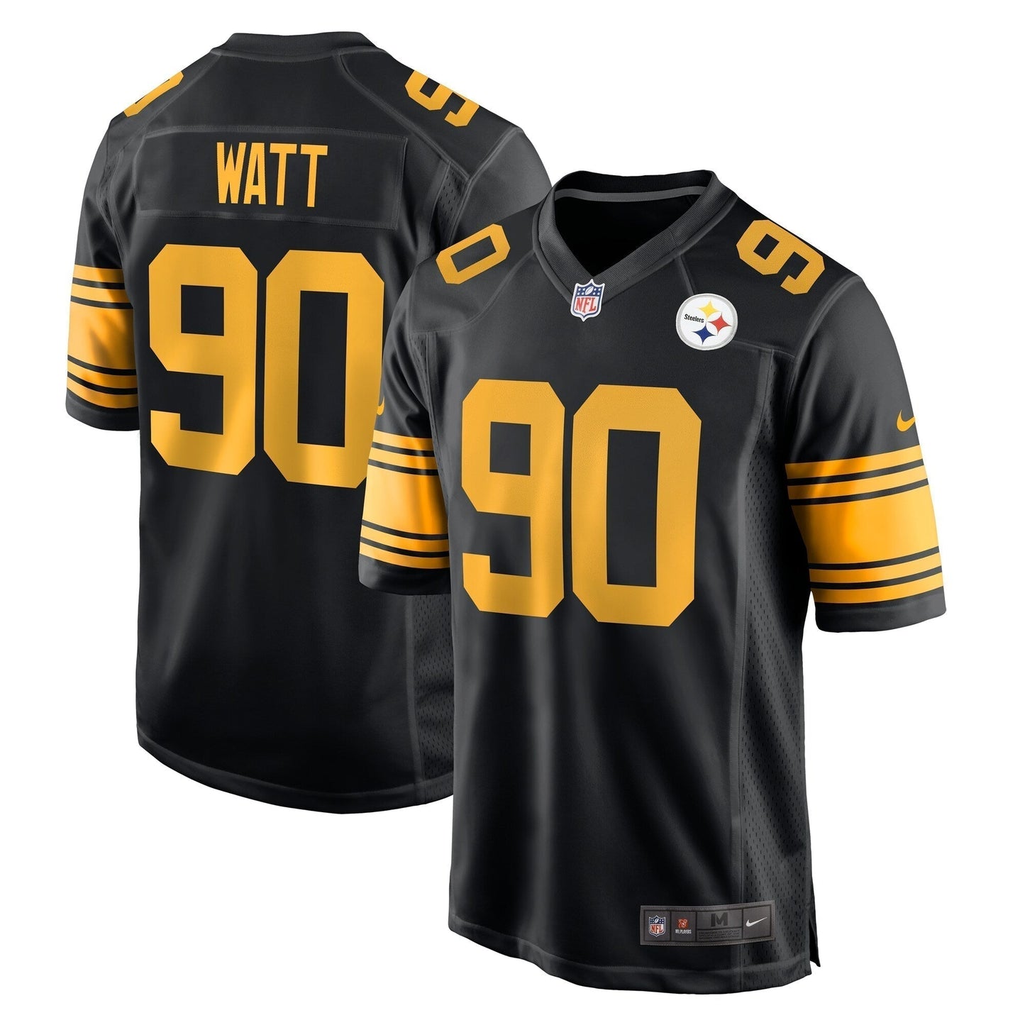 T.J. Watt Pittsburgh Steelers  Alternate Game Jersey -  Black