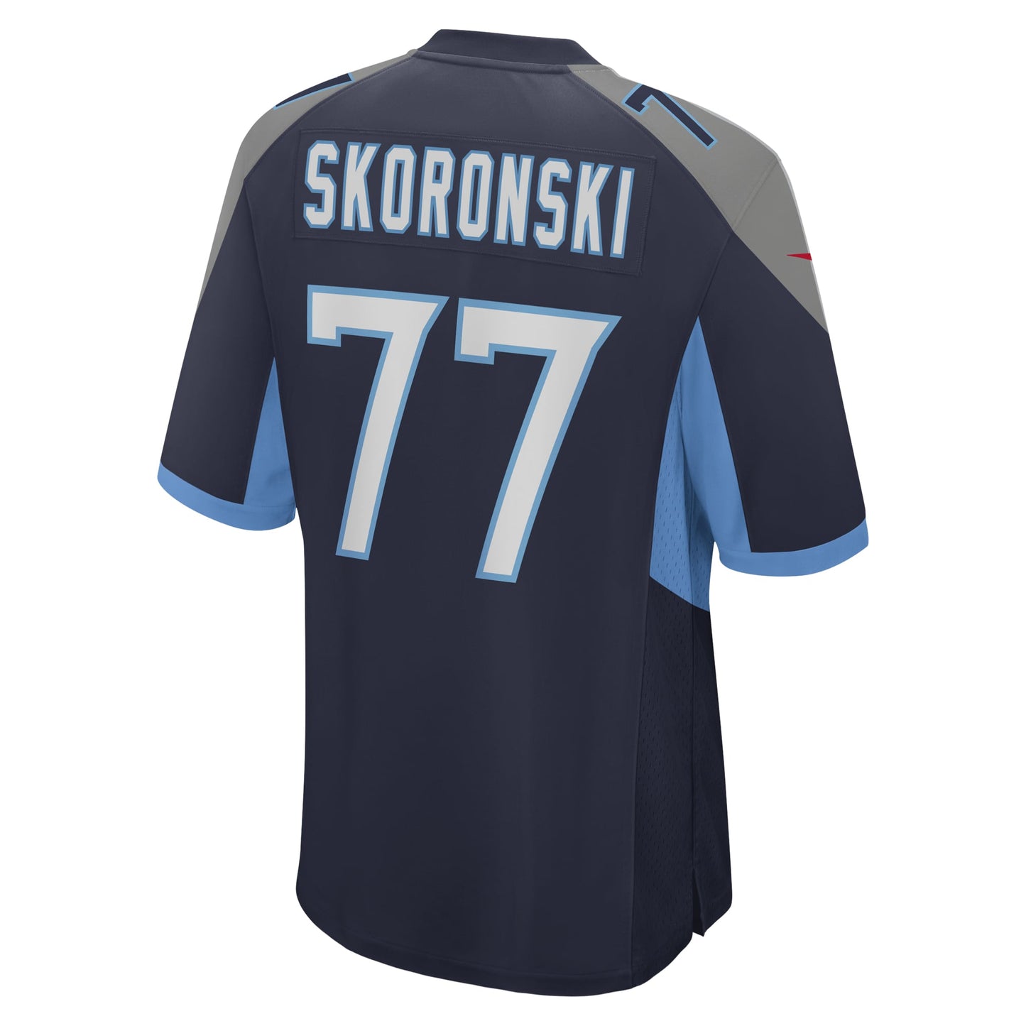 Peter Skoronski Tennessee Titans   Game Jersey - Navy