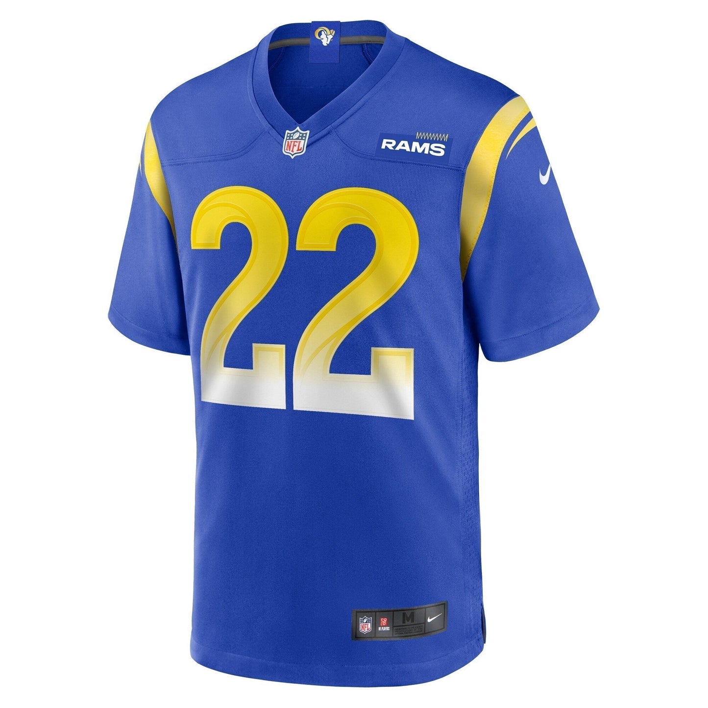 Blake Corum Los Angeles Rams  2024 NFL active Game   Jersey - Royal