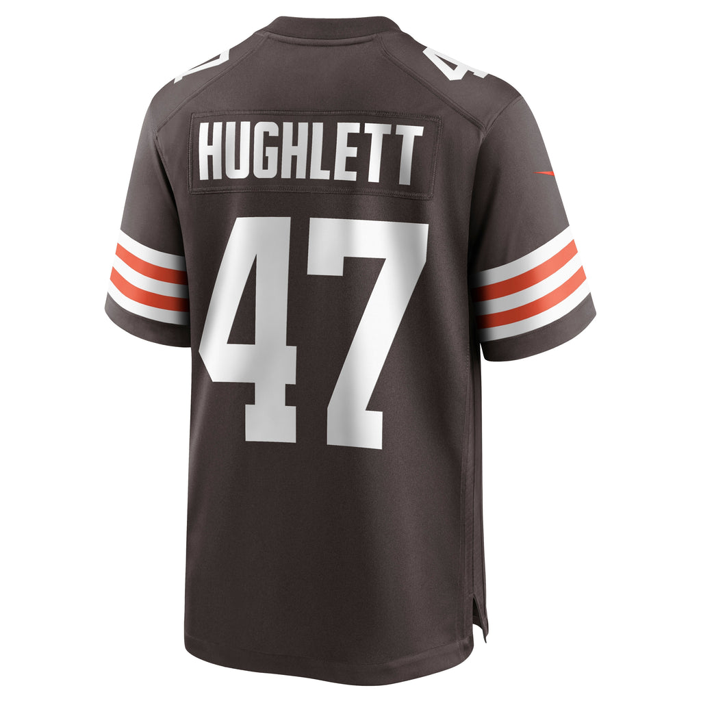 Charley Hughlett Cleveland Browns Game Jersey - Brown