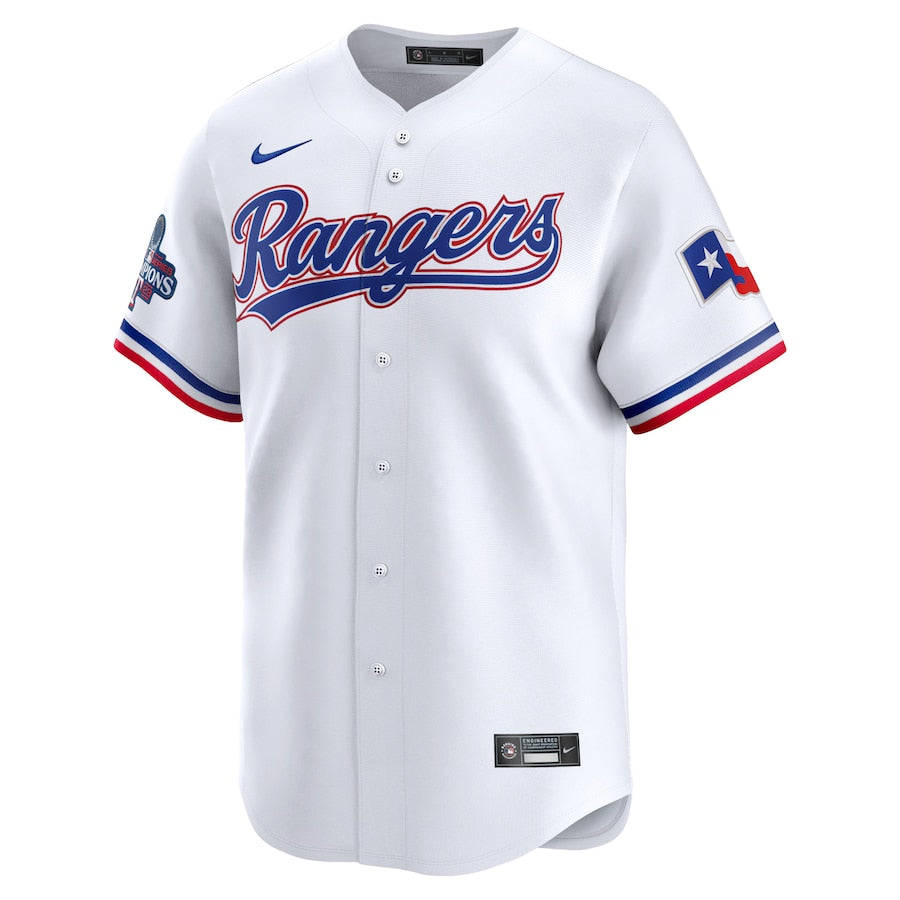 Max Scherzer Texas Rangers  Home 2023 World Series Champions Limited Shirt - White