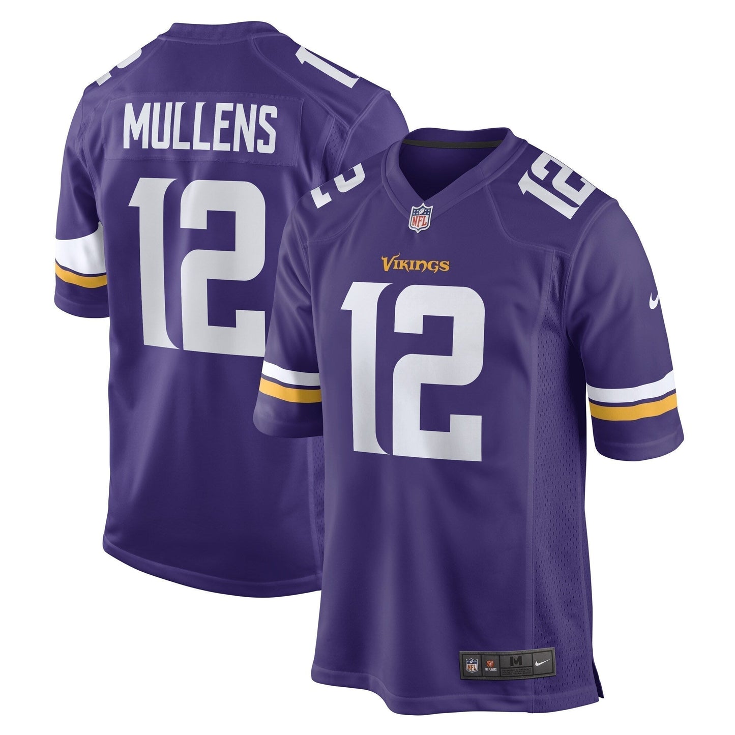 Nick Mullens Minnesota Vikings  Game   Jersey - Purple