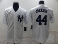 Men's New York Yankees Reggie Jackson White Replica Baseball Jersey