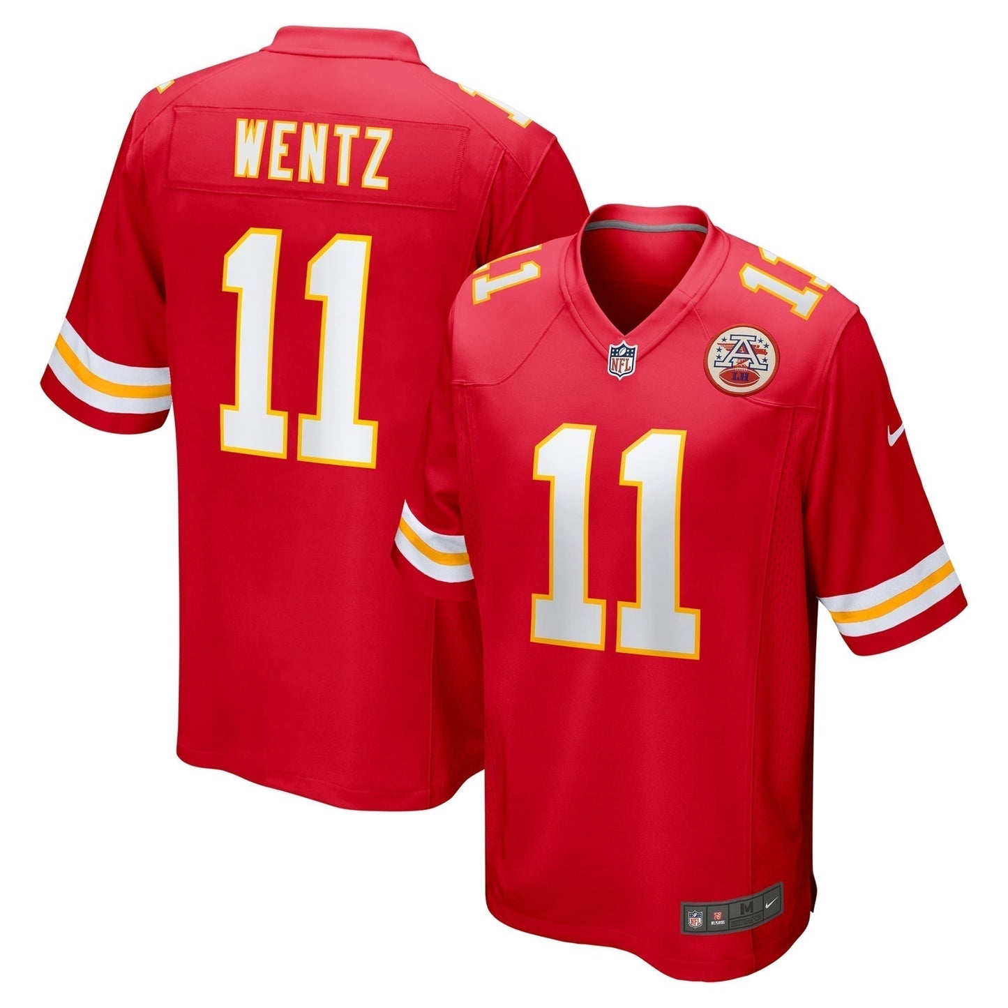 Carson Wentz Kansas City Chiefs   Game Jersey -  Red