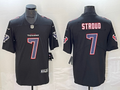 Men's Houston Texans C.J. Stroud Black Fashion Game Jersey
