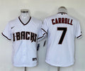 Men's Arizona Diamondbacks Corbin Carroll White Limited Player Jersey