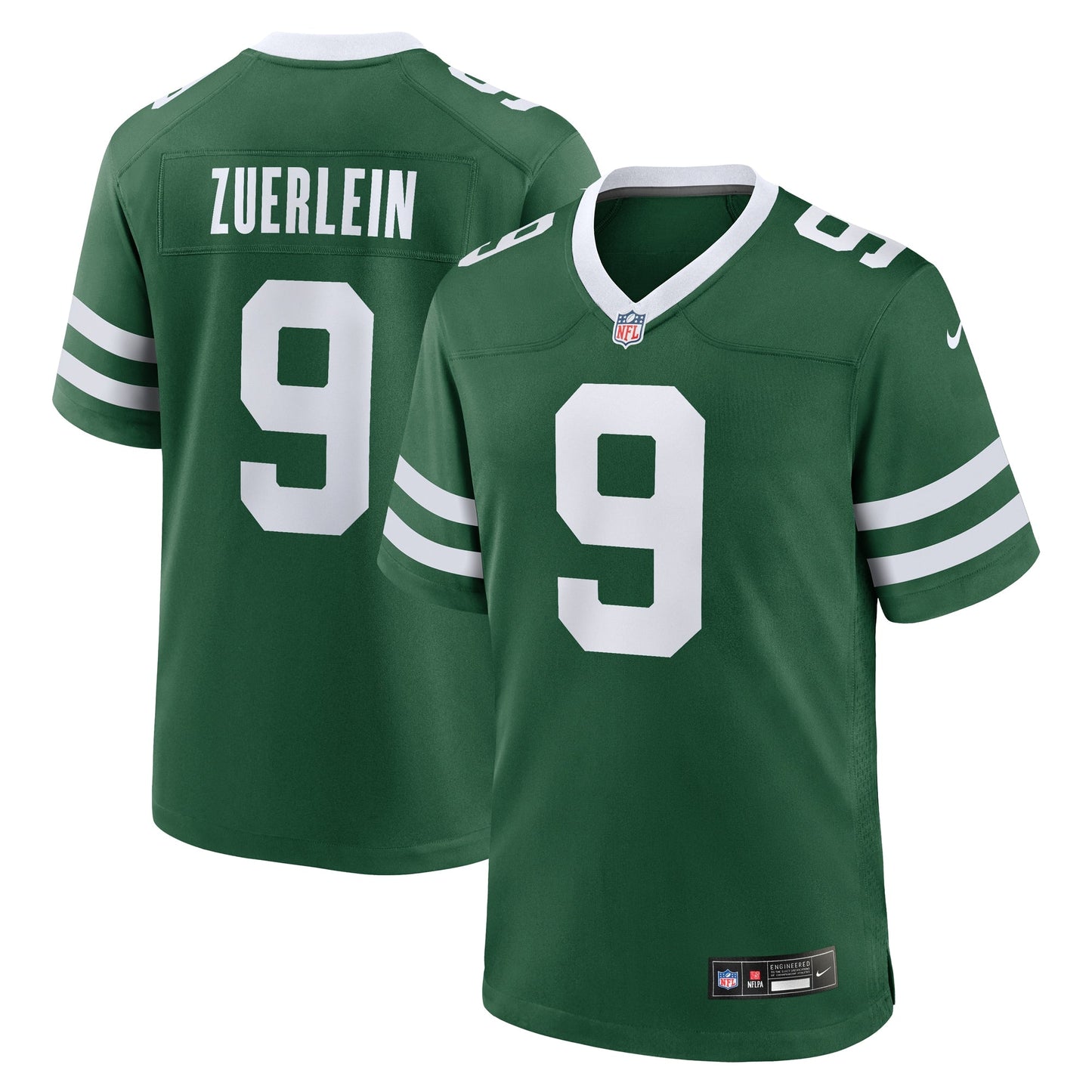 Greg Zuerlein New York Jets  Team Game Jersey - Legacy Green