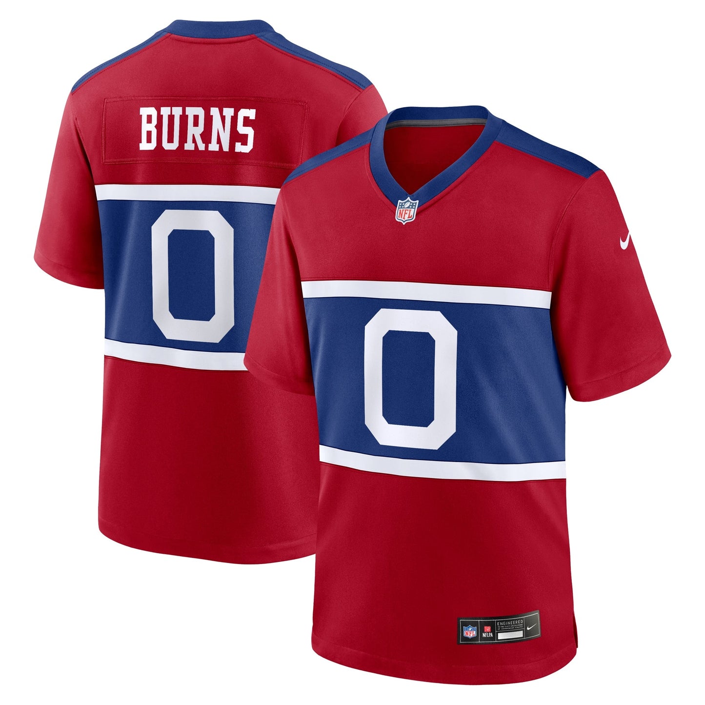 Brian Burns New York Giants  Alternate Game Jersey - Century Red