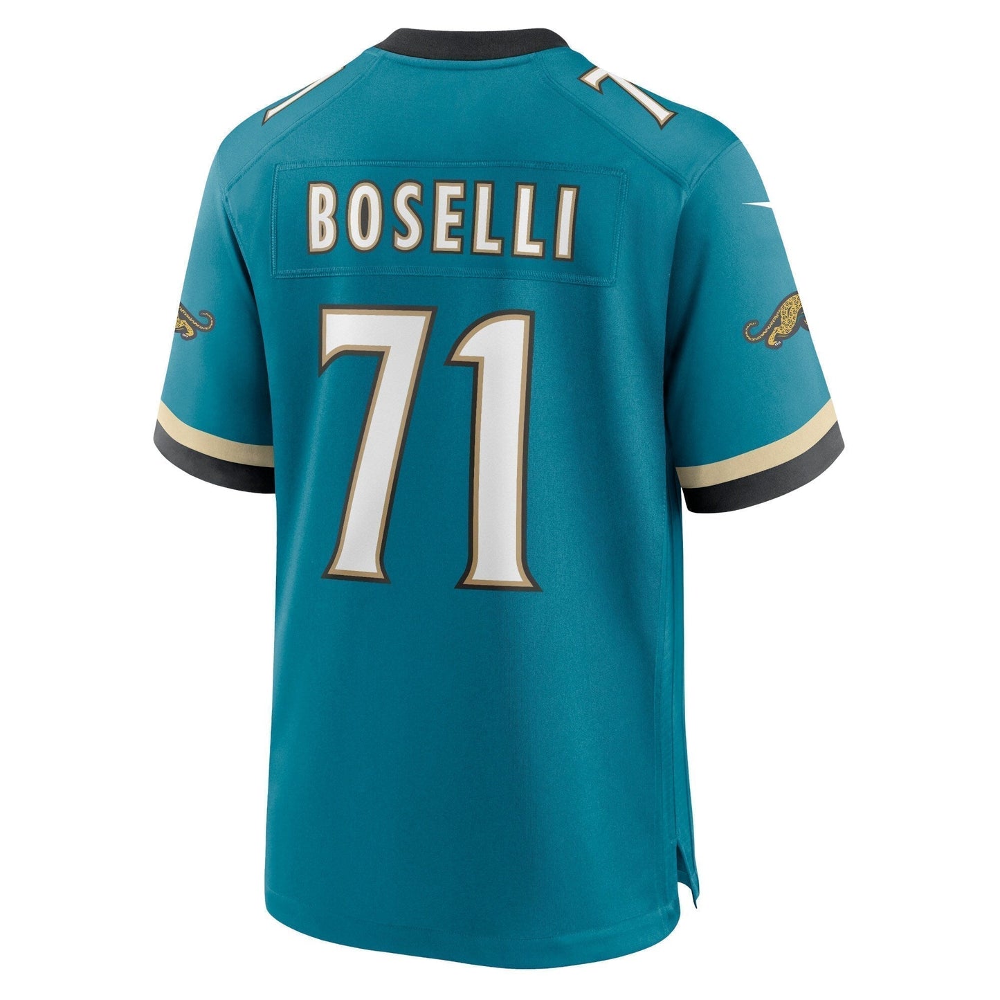 Tony Boselli Jacksonville Jaguars  Prowler Throwback Retired   Game Jersey - Teal