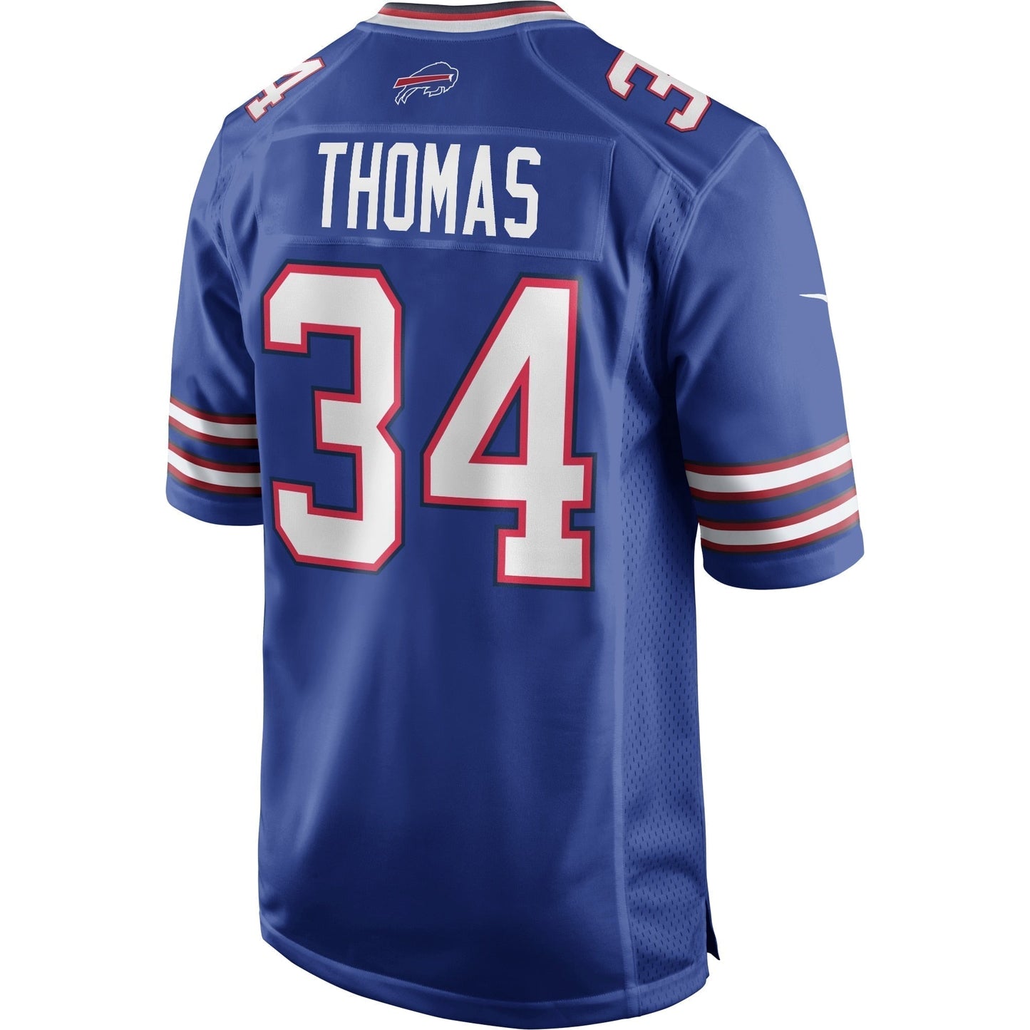 Thurman Thomas Buffalo Bills  Game Retired   Jersey - Royal