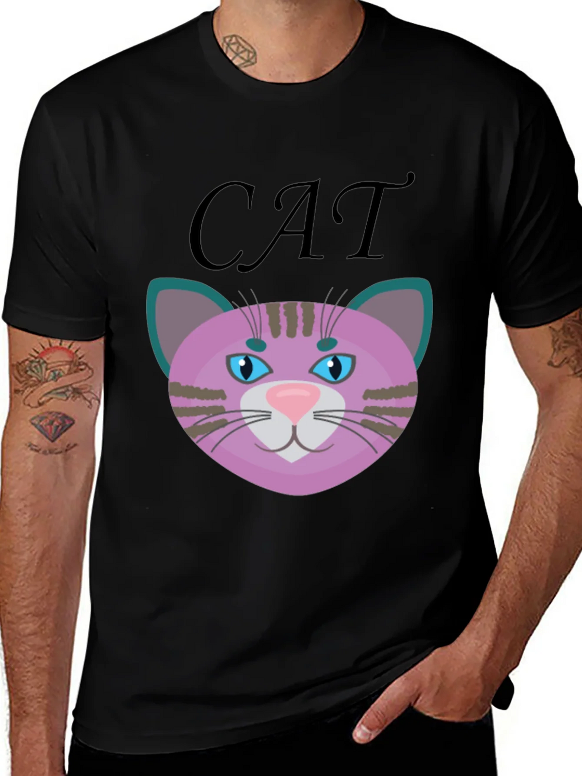 Cool Cat T-Shirt - Stylish & Fun Design