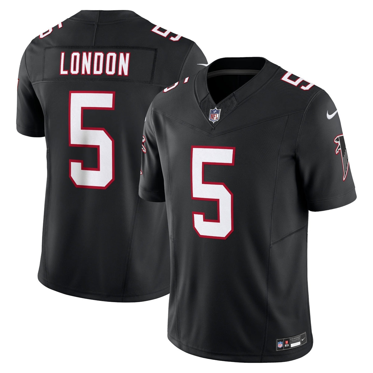 Drake London Atlanta Falcons  Vapor F.U.S.E. Limited Jersey - Black