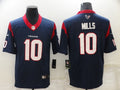 Men's Houston Texans Davis Mills Navy Game Jersey