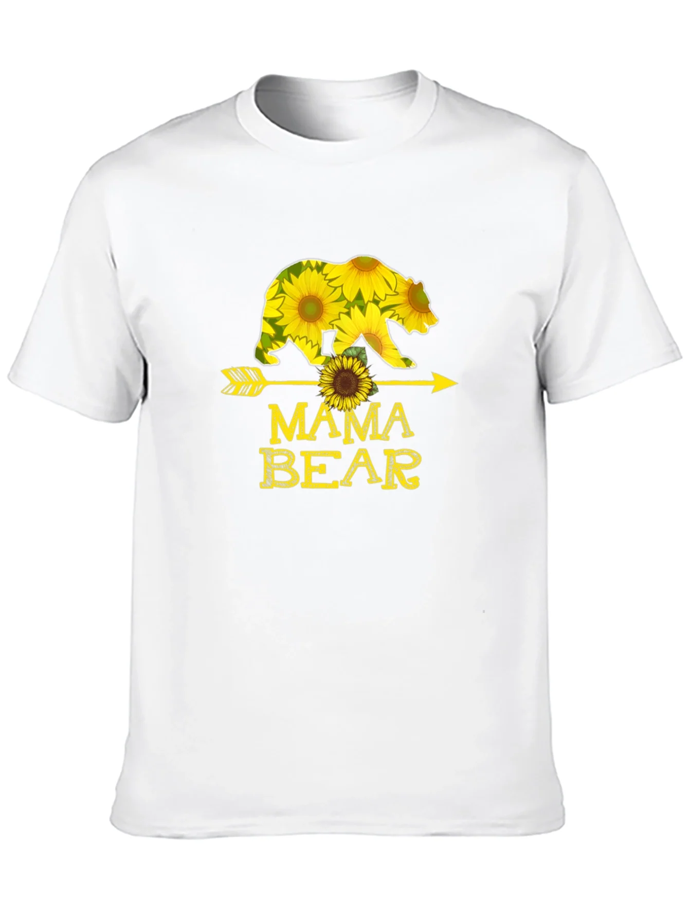 Mama Bear Sunflower Arrow T-Shirt