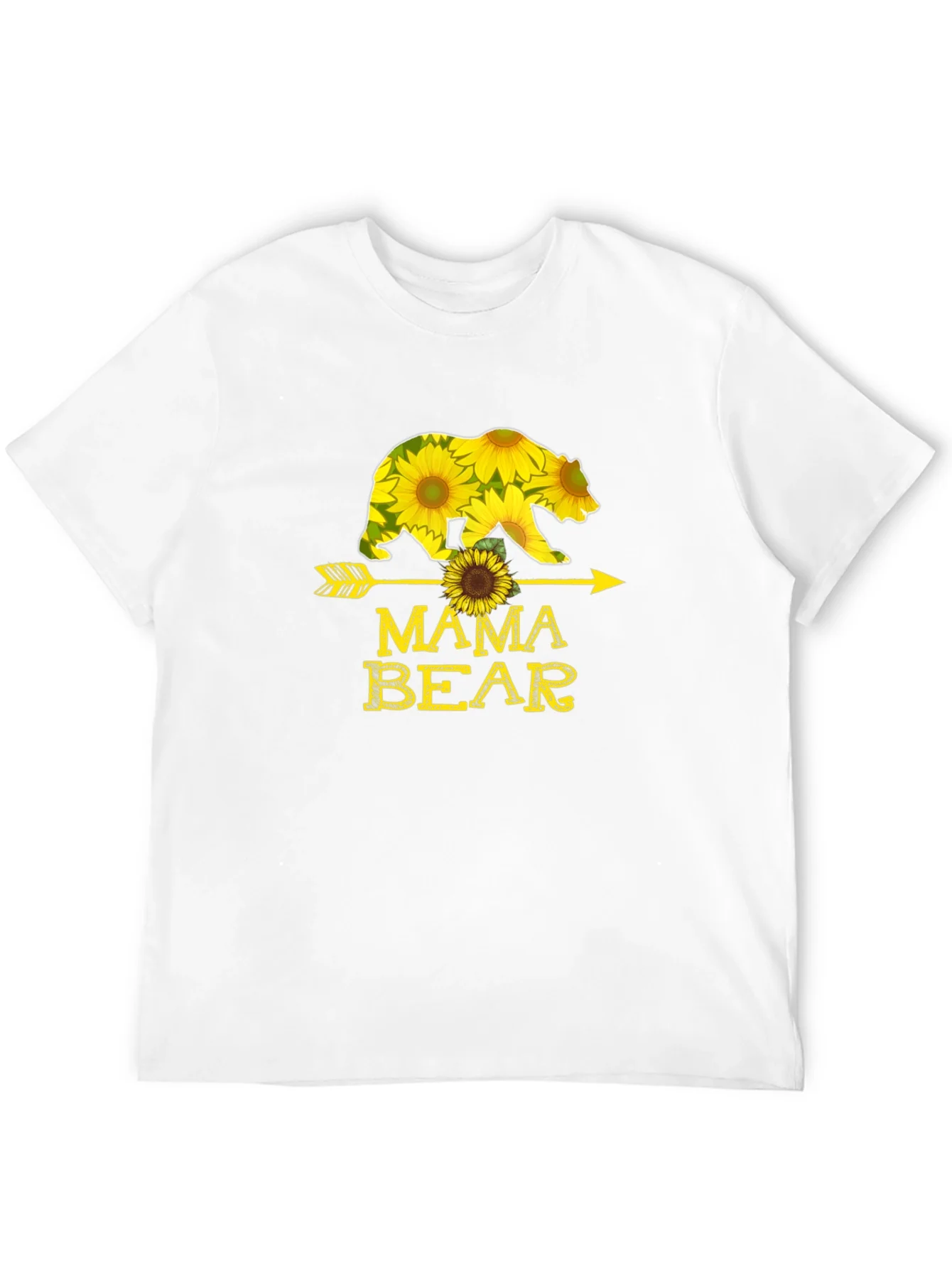 Mama Bear Sunflower Arrow T-Shirt