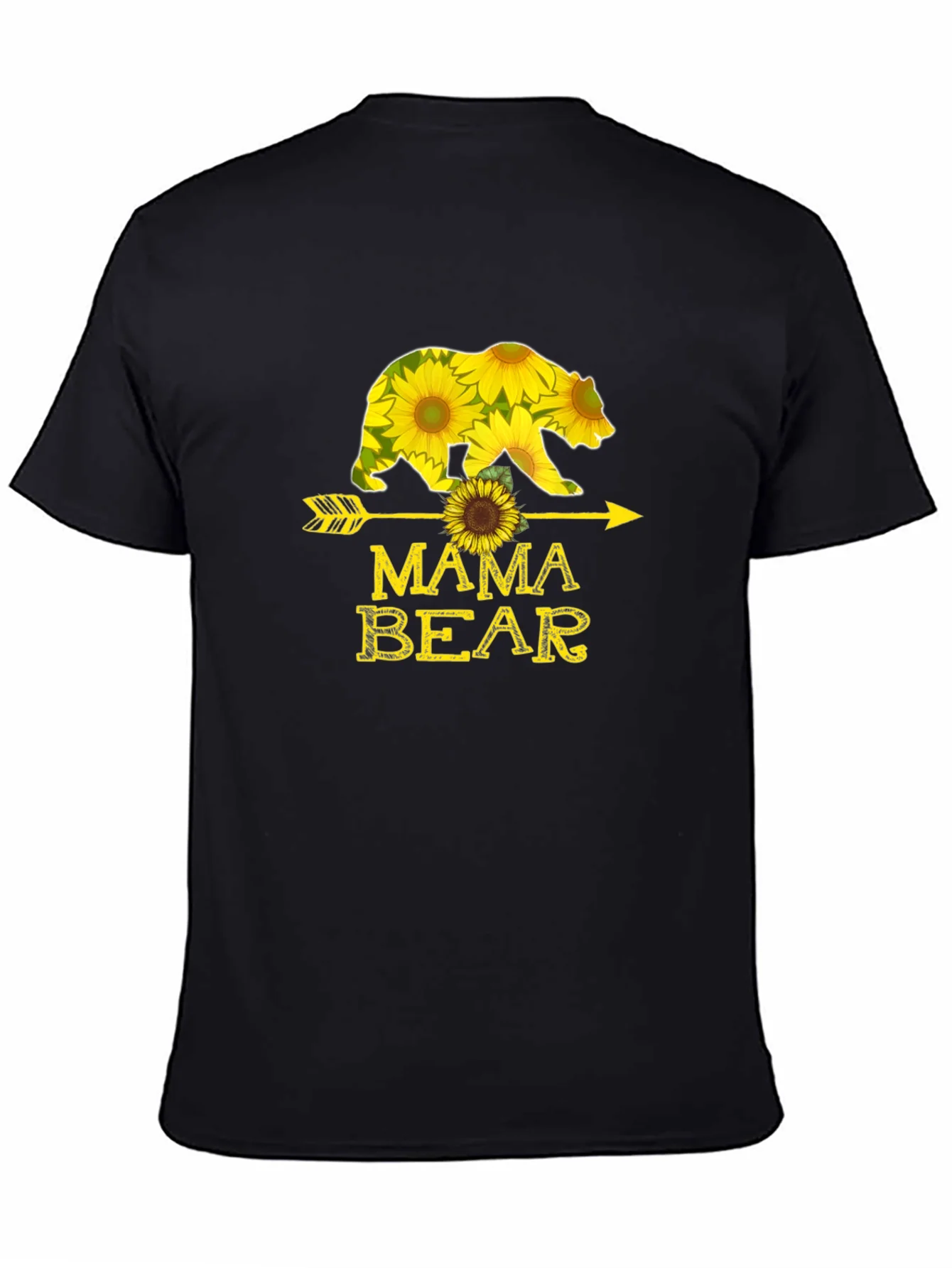 Mama Bear Sunflower Arrow T-Shirt