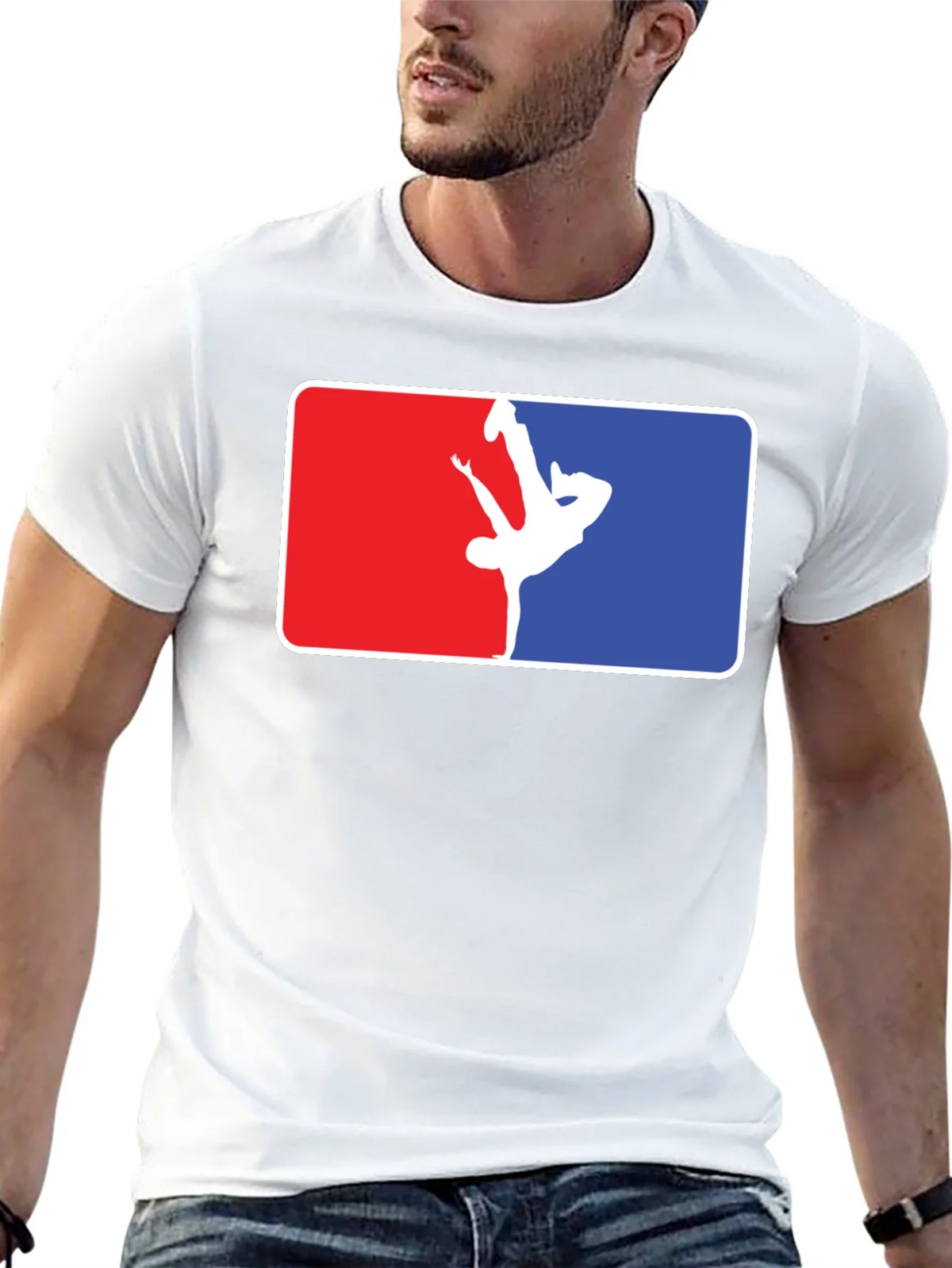 Breakdance Pose Graphic Tee - Cool & Stylish