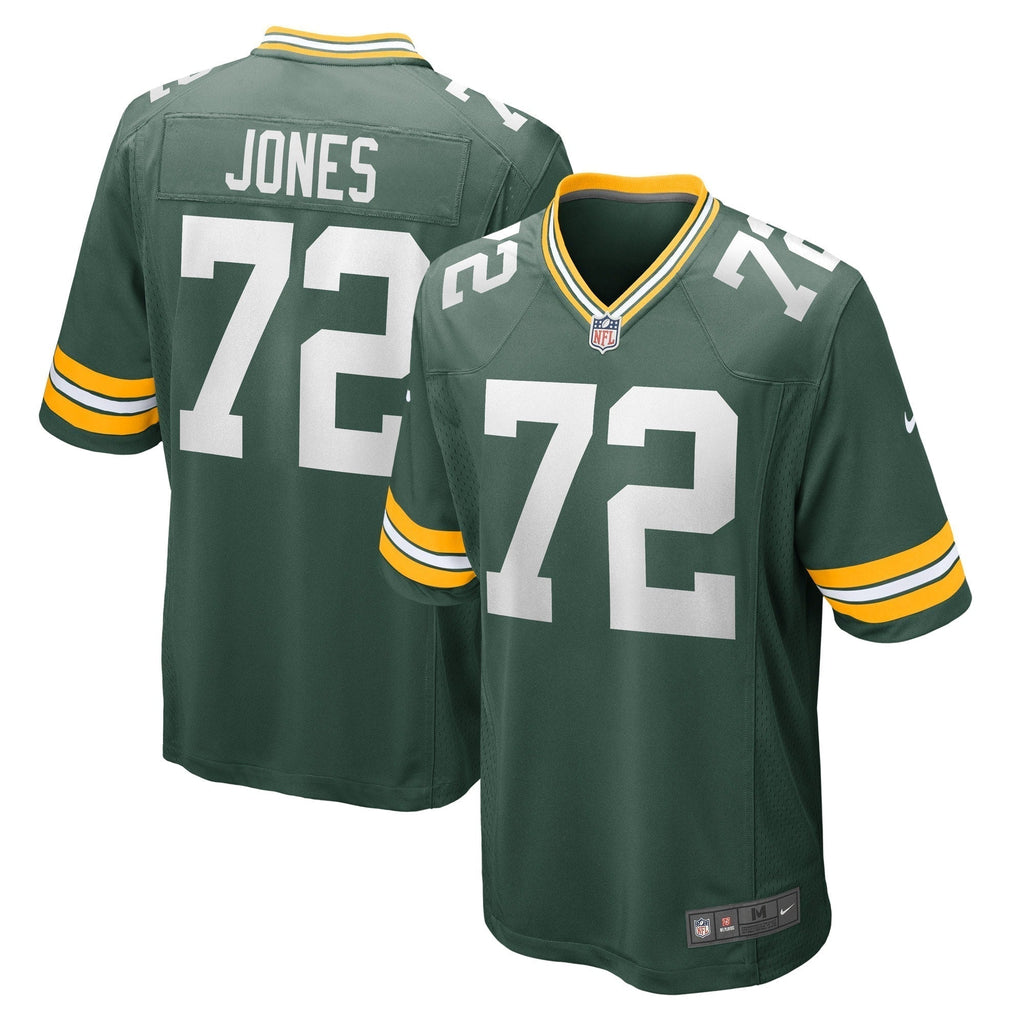 Caleb Jones Green Bay Packers  Game   Jersey - Green