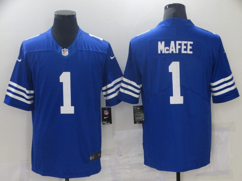 Men's Indianapolis Colts Pat McAfee Blue Game Jersey