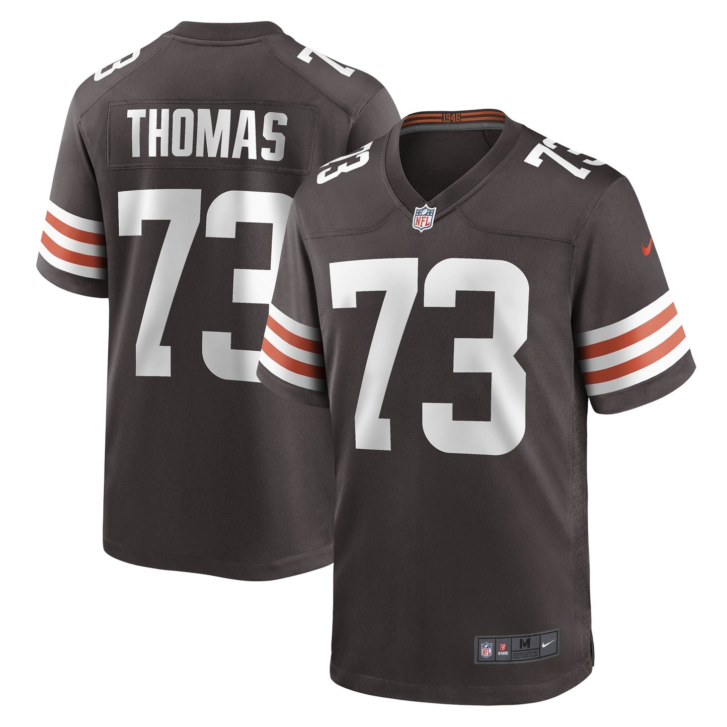 Joe Thomas Cleveland Browns  Retired Game   Jersey - Brown