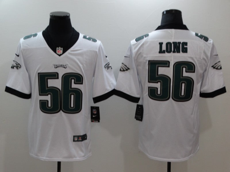Men's Philadelphia Eagles Chris Long White Game Jersey